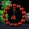 Pulsera de sándalo rojo de Brasil 2.0 pulsera de pera azafrán joyería para amantes para hombres y mujeres cuentas de caoba de madera para jugar fabricantes