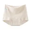 Ropa Interior de Algodón de Color de Cintura Media-Alta para Mujer, Antibacteriana, Longitud Extendida, Refuerzo 100% Algodón, Control de Abdomen, Levantamiento de Glúteos, No Aprieta, Transpirable, Calzones tipo Boxer para Mujer