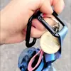 Hebilla de Seguridad Rectangular Pequeña de Aleación de Aluminio Negra con Cerradura, Gancho de Clip de Resorte, Hebilla de Equipaje, Llavero, Mosquetón