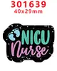 Acessórios de Acrílico Desenho Animado com Glitter Transfronteiriço Acessórios para Joias DIY de Resina Patch Grampo de Cabelo Grampo de Cabelo Gt-H-301478