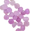 Cuentas de Calabaza Morada Jade Cuentas Sueltas Cuarzo Morado Roca de Jade Melón de la Suerte Cuentas de Ábaco Hebilla de Jade Pulsera Accesorios de Joyería Cuentas