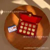 Ouro Puro 999 Novo Produto Doze Moedas de Ouro do Zodíaco Moedas Comemorativas Conjunto de Caixa de Presente Empresarial Evento de Loja de Ano Novo Presentes