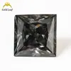Venta al por mayor del fabricante Piedras sueltas de moissanita de colores, formas elegantes, corte princesa, 1-3 quilates, claridad VVS, pueden pasar el probador