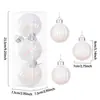 3 Piezas de Copos de Nieve Transparentes de Navidad de 8 cm con Diseños Coloridos para Decorar el Árbol de Navidad Bolas Colgantes para Decorar las Escenas de Navidad y Año Nuevo