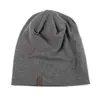 Chapéu Feminino Outono e Inverno Quente Tricô Versátil Cor Sólida À Prova de Vento Proteção para Orelhas Marca da Moda Chapéu de Inverno para Homem