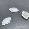 Acessórios de Joia Folha de Ginkgo de Ágata Natural 20*13mm Acessórios DIY Grampo de Cabelo Feito à Mão Joia Dupla Face Em Estoque Pronto Atacado
