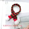 Mini Chapéu de Natal Pequeno Chapéu de Natal Garrafa de Bebida Decoração de Garrafa de Vinho Chapéu de Natal Cachecol de Natal Chapéu de Natal de Boneca