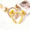 Linda Diadema de Peluche Serie Zootopia Muñeco Accesorios para el Cabello Corazón Femenino Tocado Súper Suave Dulces Accesorios para el Cabello