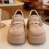 Zapatos Birkenstock Retro de Estatura Pequeña que Aumentan la Altura, Suela Gruesa para Mujer, Nuevos Mocasines Primavera y Otoño 2026, Zapatos Casuales Versátiles de Suela Suave