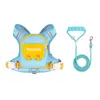 Nova Coleira Portátil para Cachorro com Guia para Uso ao Ar Livre, Fofa Coleira para Pet Estilo Mochila em Estoque