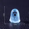 Creativo luminoso transfronterizo fantasma partículas lindas decoración DIY accesorios colgantes mini micro paisajismo pequeños adornos de Halloween