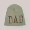 Chapéus de Lã Pintados com Spray de Letras Simples para Outono e Inverno para Homens e Mulheres, Quentes e Personalizados Chapéus Frios Hip-Hop, Chapéus de Puxar Venda por Atacado