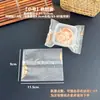 Saco Selador Simples para Bolo da Lua do Jubileu Dourado, Saco de Embalagem para Bolo da Lua do Festival do Meio Outono, Saco de Confeitaria de Grau Alimentício, Saco para Porcionar Pastelaria de Gema