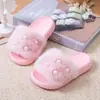 Zapatillas de Felpa de Perlas Eva para Niños Otoño e Invierno, Zapatillas Cálidas y Antideslizantes, Ropa Exterior Transfronteriza para Niños, Zapatos para Niñas