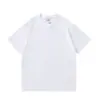 Camiseta de Algodón Puro 260g Estilo Nuevo para Hombres y Mujeres, Casual de Manga Corta, Transpirable, Cómoda, Color Sólido, Top Básico Versátil, Manga Corta