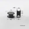 Rodamientos con Recubrimiento de Plástico 608 Rodillo con Ranura 624U Polea para Puertas y Ventanas Deslizantes 625 Ranura de Eub de Nylon Fabricante 626