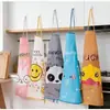 Delantal coreano de manga larga de PVC para cocina, para uso doméstico, overol impermeable y a prueba de aceite para mujer, delantal de cocina para adultos