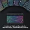 Para tableta ipad samsung huawei teclado bluetooth luminoso teclado portátil retroiluminado RGB colorido al por mayor