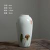 Vaso Pequeno de Cerâmica Pintado à Mão de Jingdezhen terno Estilo Chinês Novo Arte Retrô Estilo Moderno Ornamentos Decorações para Casa