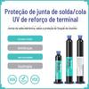 Fixação de Cabo Antivibração Cola Sem Sombra Reforço de Terminal de Fio Cola de Cura UV Proteção de Junta de Solda Digital Cola UV
