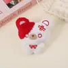 Colgante de Peluche Oso de Peluche Bloque de Color Original Decoración de Muñeca para Mochila de Estudiante Llavero de Alto Valor Ins Regalo de Vacaciones