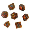 Dados de Resina Longan para D&D Producto Más Vendido en Amazon Grupo de Corredores Coc Cápsulas D20-D47