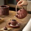 Estufa de alcohol de gres rojo ocre Estufa pequeña china Dunhuang estufa estufa estufa de té al aire libre portátil cocina de té