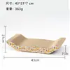 Tabla Rascadora para Gatos Transfronteriza Resistente a Arañazos de Gato Cartón Corrugado Juguete para Gatos Nido para Gatos Tabla para Uñas de Gato Suministros para Mascotas Al por Mayor en Stock Dibujos Animados