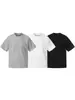 Camiseta Base Casual Simple Nanxia Marca de Moda Cuello Redondo Manga Corta para Hombre, Nuevo Top Base Suelto Casual de Primavera y Verano