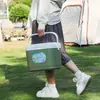 Caja aislada engrosada para uso comercial, venta ambulante, uso en vehículo, uso al aire libre, conservación de alimentos, pesca, almacenamiento en frío, camping portátil, uso doméstico, cubitera de hielo