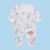Ropa para Recién Nacido 0-3 Meses Primavera y Otoño Bebé Recién Nacido 6 Ropa de Mariposa Ropa de Monje Fina Mameluco para Bebé Algodón Puro