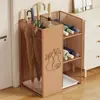 Estante para guardar paraguas para entrada de casa, soporte para paraguas para recibidor, cubo para paraguas con rejilla de drenaje, organizador de paraguas comercial