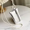 Nova Bolsa de Moedas com Pescoço Pendurado, Porta-Cartões Portátil, Bolsa Simples para Chaves e Fones de Ouvido, Mini Bolsa Pequena, Carteira Pequena com Zíper Feminina