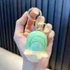 Coche de Juguete de Animal Pequeño de Resorte Llavero Modelo de Coche Colgante para Bolso Llavero de Estudiante Máquina de Garra Regalo Pequeño