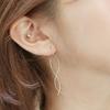 Aretes de Plata Esterlina s925 Aretes de Borla Larga Aretes Distintivos Aretes de Joyería de Plata Estilo Coreano Joyería