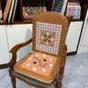 Cojín de Asiento y Cojín de Respaldo Integrados en Almohadilla para Silla, Almohadilla Calefactora de Oficina, Almohadilla para Silla Ejecutiva de Jade, Almohadilla para Silla de Piedra de Germanio, Calefacción Eléctrica con Fuerte Protección Magnética para la Columna Vertebral