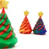Árbol de Navidad de Gradiente Multicolor Impreso en 3D Juguete de Empuje Espiral Descompresión Divertida para el Hogar Adornos Decorativos de Alto Valor