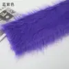 Tecido de pelo longo 12cm pele sintética cosplay boneca tecido fundo de foto layout cadeira de influenciador balcão