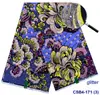 Algodón Africano Ankara Imitación Estampado de Cera Moda Brillo + Cristal Juego de Cera