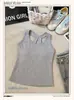Top Regata Esportivo Estilo Hot Girl com Costas Vazadas e Decote Halter para Mulheres com Bojos de Látex Fixos, Modelagem Justa, Top Fashion para Usar por Cima