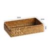 Cesta de Almacenamiento Tejida a Mano de Paja, Caja de Almacenamiento Tejida Estilo Ratán, Cesta de Almacenamiento Tejida, Edición Limitada