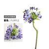 Decoración de interiores para el hogar, simulación de flores falsas, diseño floral de terciopelo único, simulación de lirio del Sagrado Corazón, ciruela Nestlé