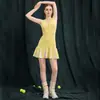 Vestido Deportivo de Tenis Golf para Mujer, Nuevo Estilo Color Block, Versátil para Exteriores, Fitness, Yoga, Running, Moderno