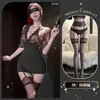 Lingerie Sexy para Mulheres, Lingerie Erótica de Luxo, Com Abertura na Virilha, Não Precisa Remover, Inserível, Vestido Bodycon