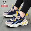 Atacado Sapatos Infantis Babudou 2025 Outono Novos Tênis de Corrida Superfície em Malha Crianças de Tamanho Médio e Grande Sapatos de Malha Esportivos Infantis