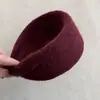 Diadema Ancha de Lana Tejida Simple Estilo Coreano para Mujeres con Corona Alta, Elegante Diadema Antideslizante para Lavado de Cara, Pasador de Pelo