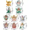 5D2025 Nova Pintura Diamantada de Natal e Halloween Chaveiro DIY Feito à Mão, Venda Direta de Fabricantes de Fontes Transfronteiriças