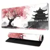 Mouse Pad Estilo Japonês Simples de Paisagem Popular da Amazon, Tapete Grande para Mesa de Computador, Fornecimento Direto da Fábrica, Tapete para Teclado