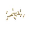 Acessórios de Código Francês Banhados a Ouro 14K que Preservam a Cor Pulseira Colar Corrente de Contas Conexão com Corda de Couro Fivela de Fechamento Estojo Material DIY
