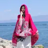 Chal bohemio, capa exótica para mujer, adecuada para viajes a Xinjiang, excursiones por la pradera y sesiones de fotos, capa exterior de estilo étnico